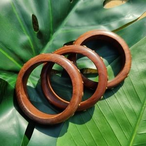 Tribal Exotic  Wood Bracelet